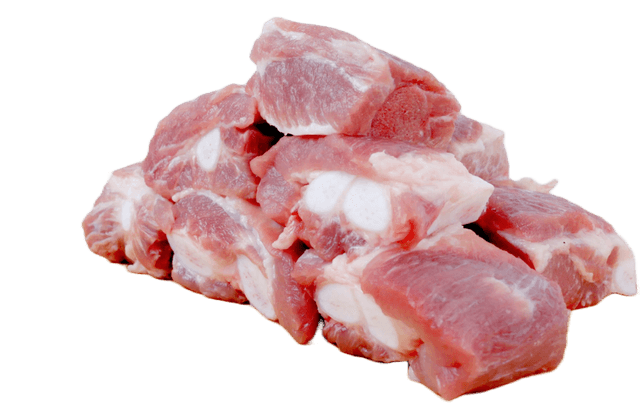 Pork Ribs Chopped